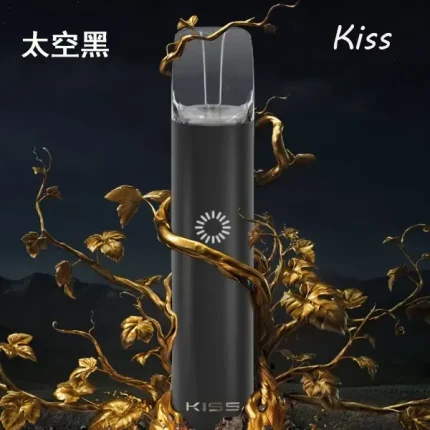 【太空黑】Kis5電子煙主機 適配一代煙彈 kiss 電子煙 雙模式啵啵桿