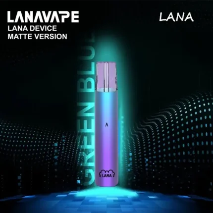【漸變紫】LANA電子煙 霧化機 通用一代系列煙彈 霧面發光主機