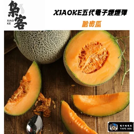 【哈密瓜口味】梟客XIAOKE 5代煙彈 通用四代五代主機 買五盒送主機 一盒三顆入