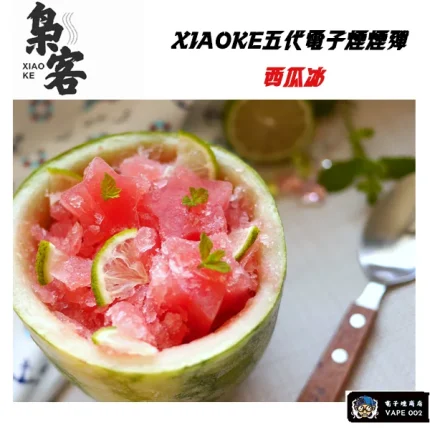 【西瓜冰味】XIAOKE梟客 煙彈 通用四代五代煙桿 買五盒送主機 一盒三顆入